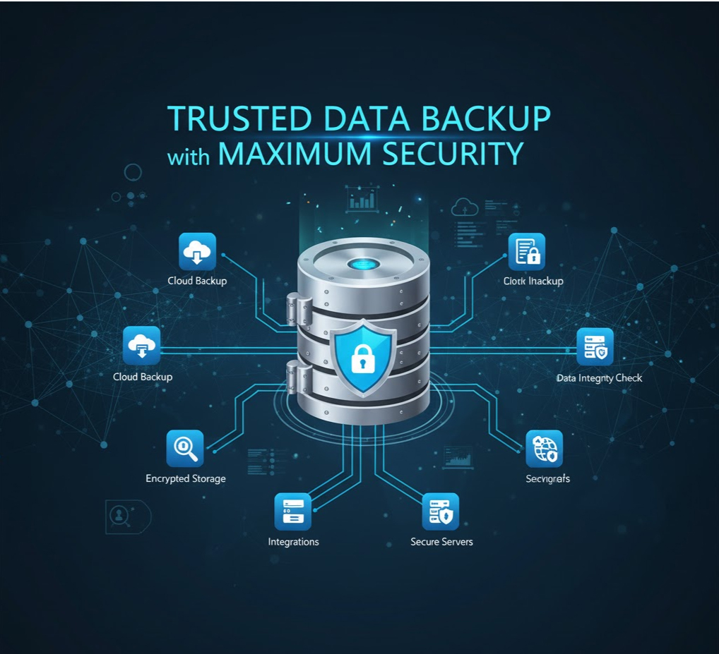 Trusted Data Backup with Maximum Security